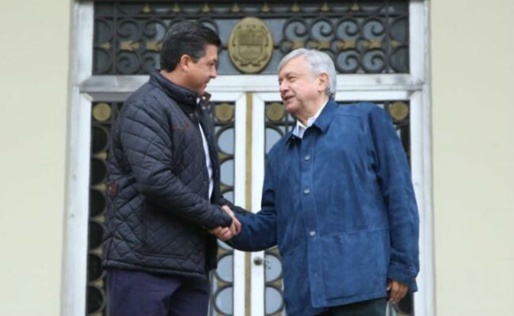 López Obrador se reúne en privado con Francisco Javier Cabeza de Vaca, gobernador de Tamaulipas