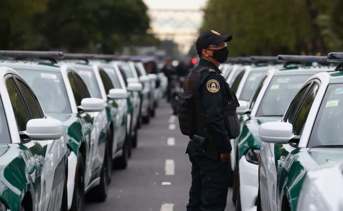 Martí Batres encabeza entrega de 191 patrullas para reforzar seguridad en 4 alcaldías de CDMX