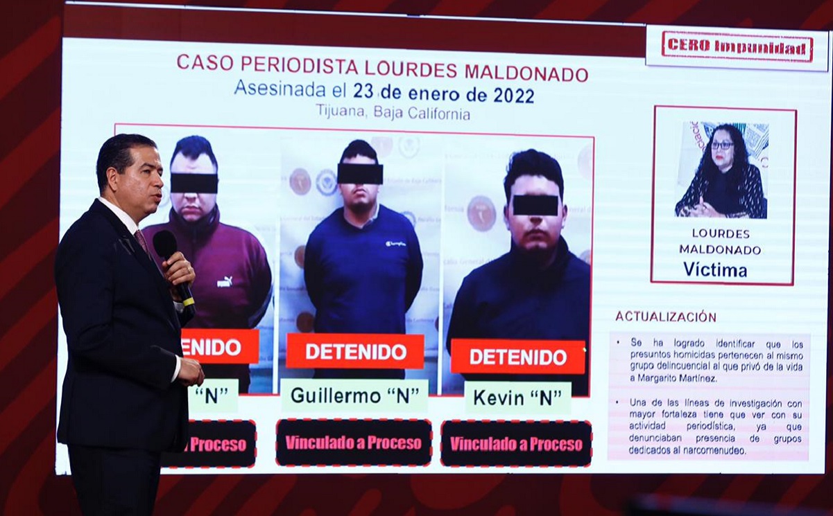 Asesinos de los periodistas Lourdes Maldonado y Margarito Martínez son del mismo grupo: SSPC
