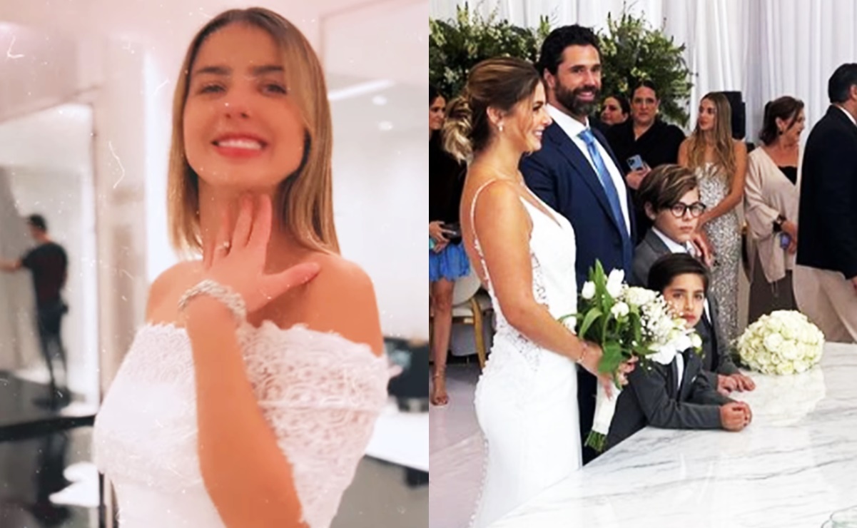 ¡Michelle Renaud y Matías Novoa ya se casaron!, Así se vivió la discreta ceremonia