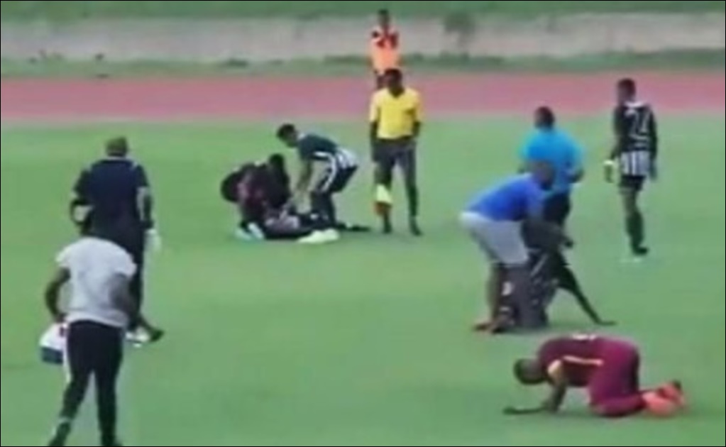 Rayo cae en pleno partido en Jamaica