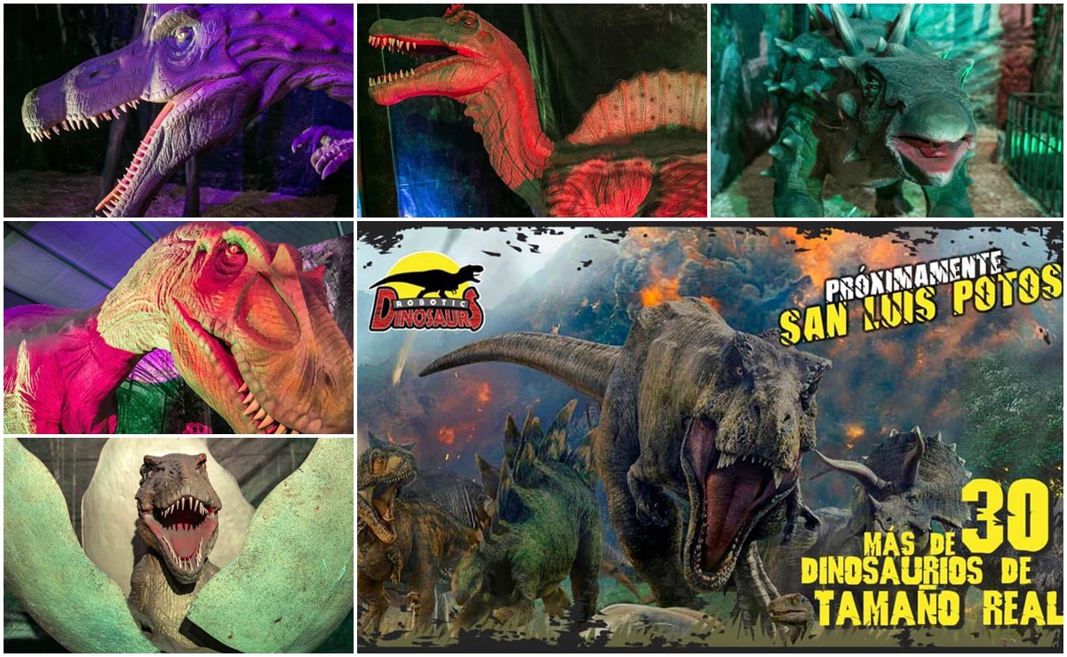 Dinosaurios “invadirán” San Luis Potosí a partir del 18 de junio
