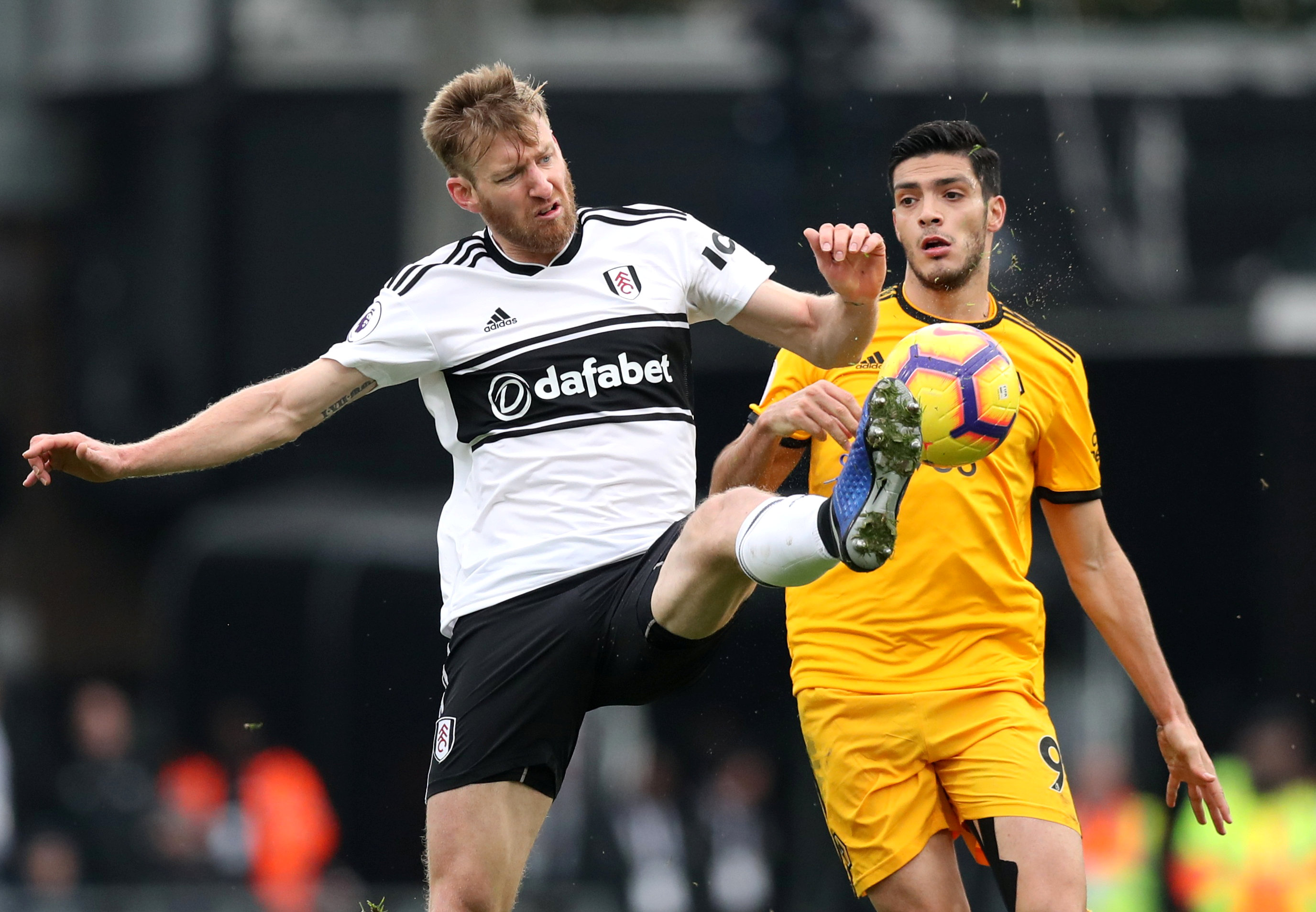 Raúl Jiménez y el Wolverhampton empatan frente al Fulham