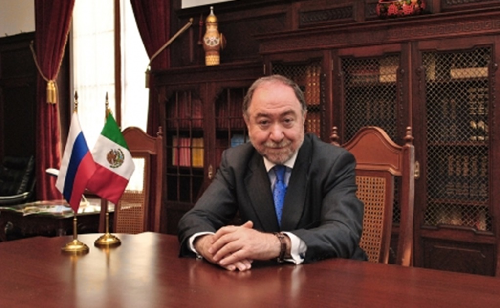 Embajador de Rusia se despide de México... en pleno inicio del mundial