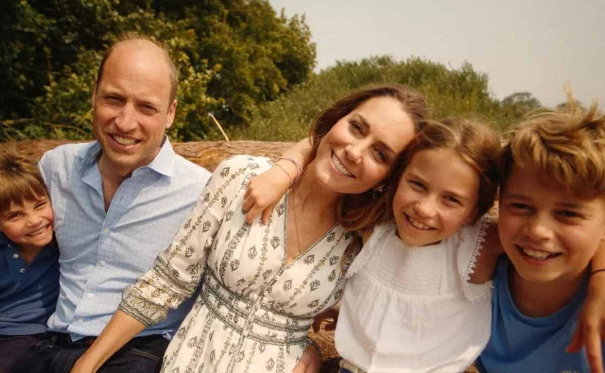 Kate Middleton es retratada por sus hijos, así fue el resultado