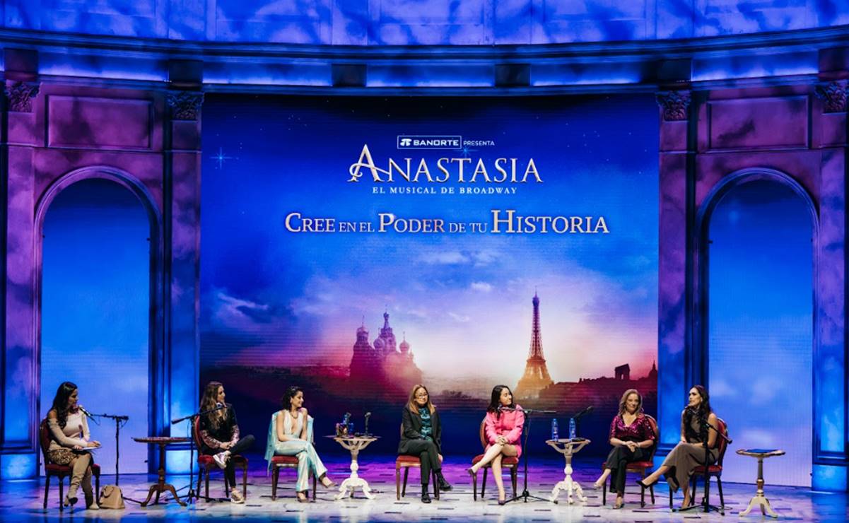 Mujeres buscan inspirar a través del ejemplo, en el panel del musical "Anastasia"