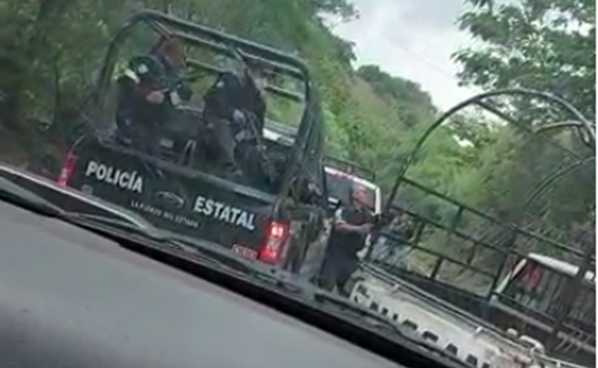 Video: Grupo criminal ataca a policías del Edomex y desata enfrentamiento a balazos