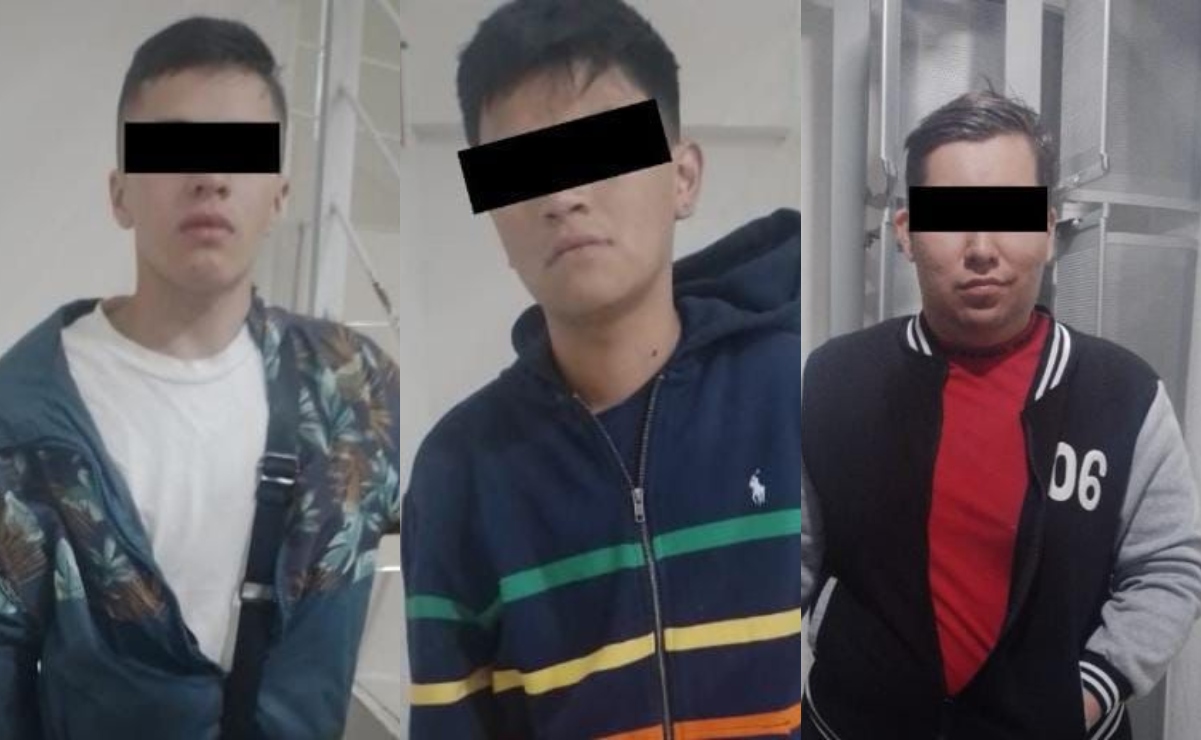 Detienen a 3 hombres por conducir un vehículo que simulaba ser de seguridad pública en Edomex