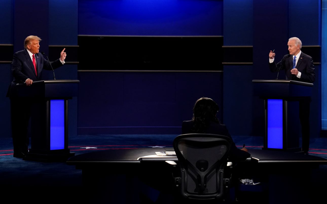 Donald Trump quiere debates televisados con Joe Biden, "por el bien del país"
