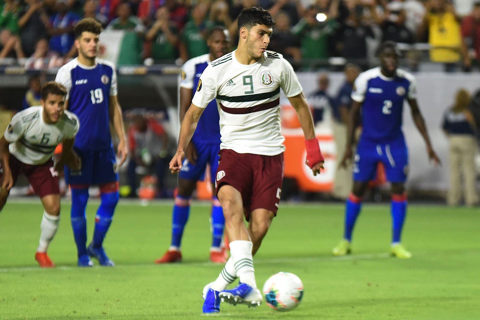 Jiménez no pensó en el penalti que falló ante Costa Rica