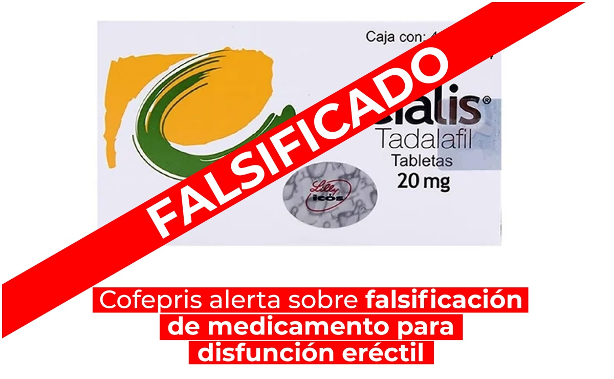 Cofepris emite alerta sobre falsificación de medicamento para disfunción eréctil