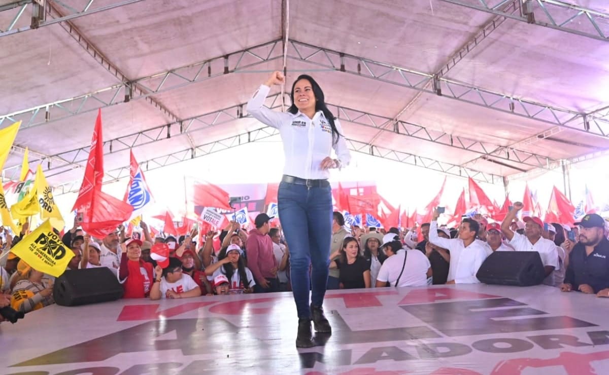 “Vamos a ganar contundentemente esta elección”: Alejandra del Moral