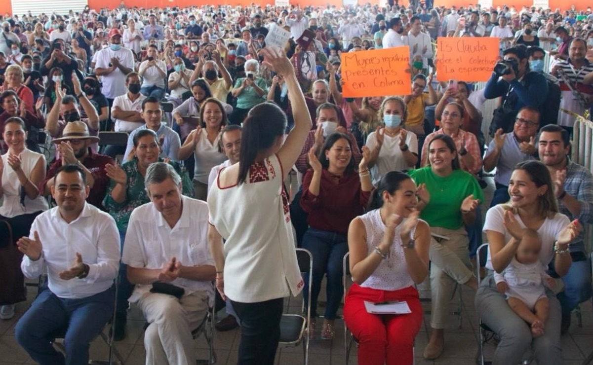 PRD acusa a Claudia Sheinbaum de "delincuente electoral confesa" 