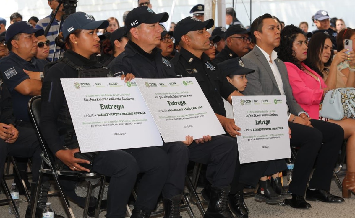 Tras aumento de sueldo, policías de Soledad ahora son los mejor pagados de SLP