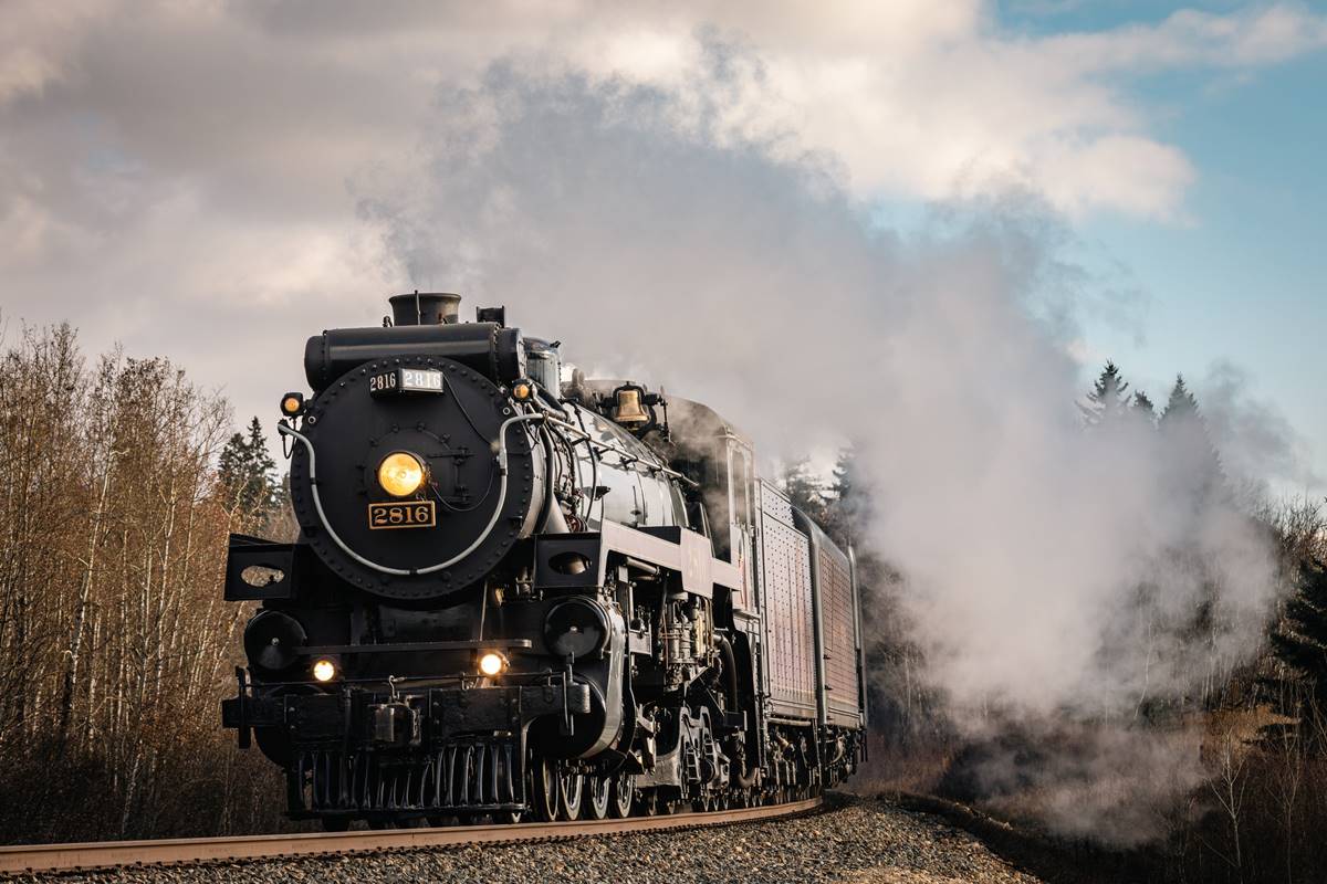 Conoce el antiguo tren de vapor que llegará a CDMX desde Canadá