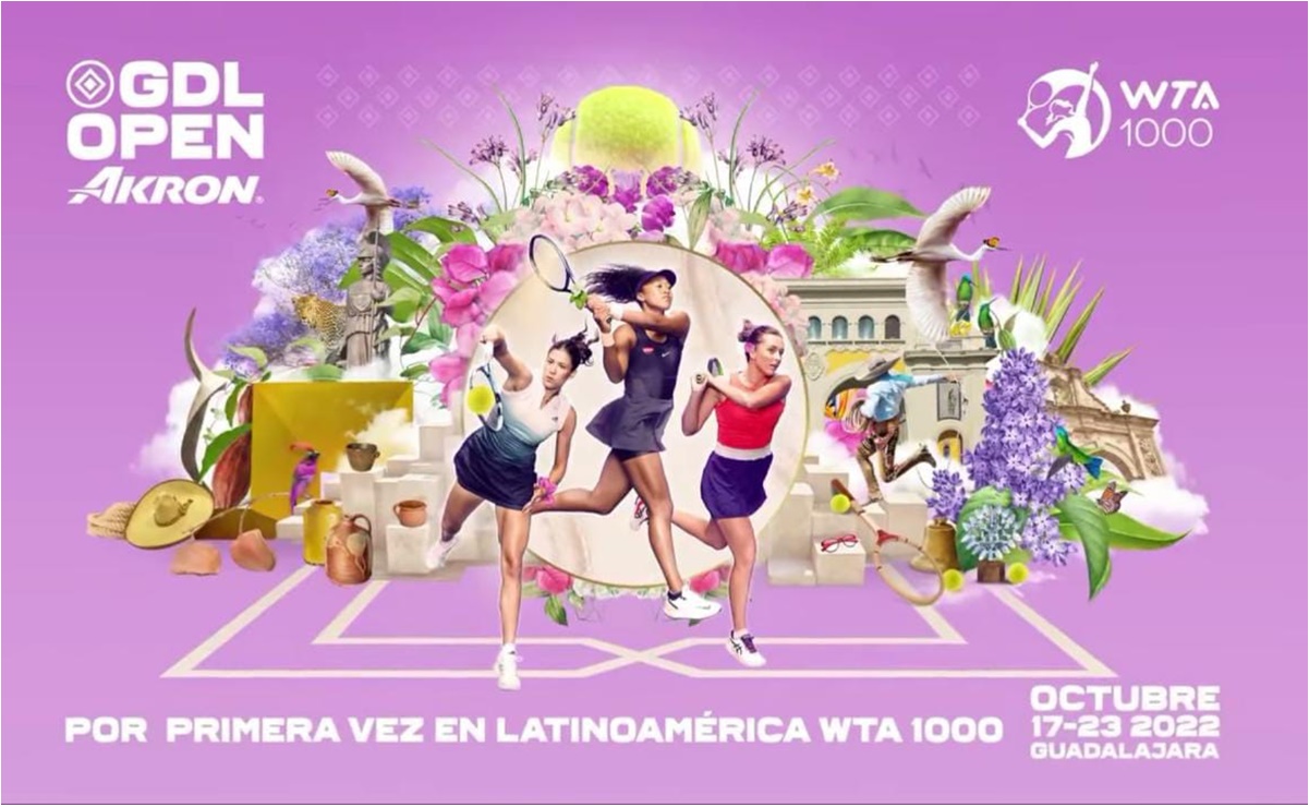 ¡Histórico! México recibe un WTA 1000 en Guadalajara 