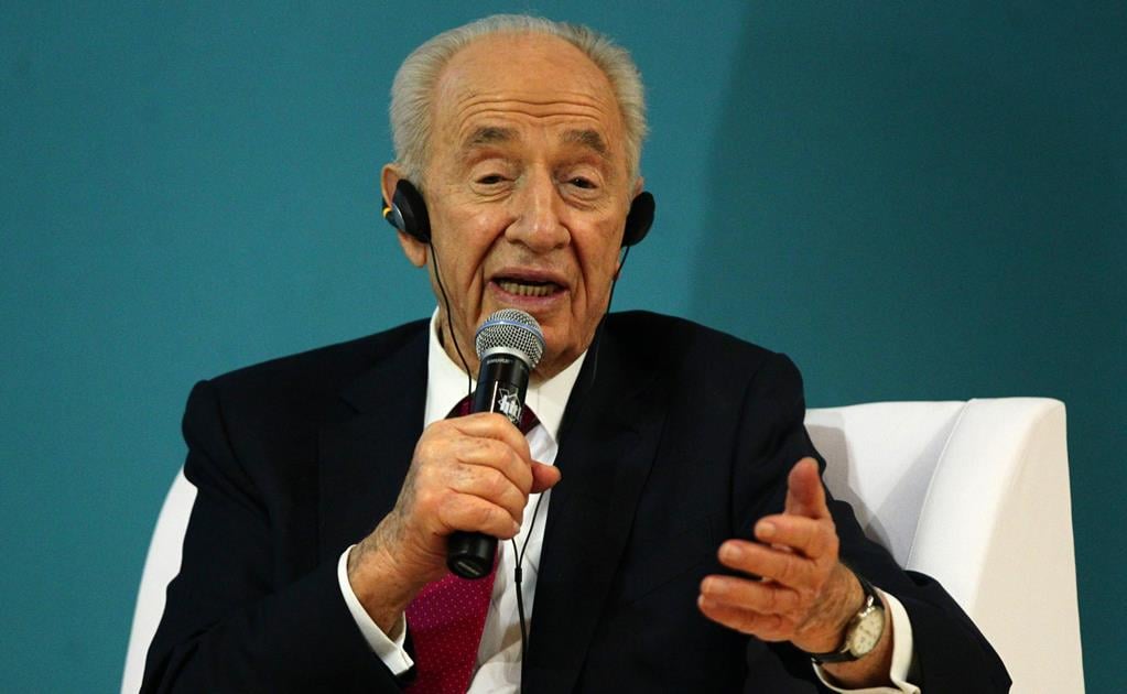 Hospitalizan a ex presidente israelí Shimon Peres