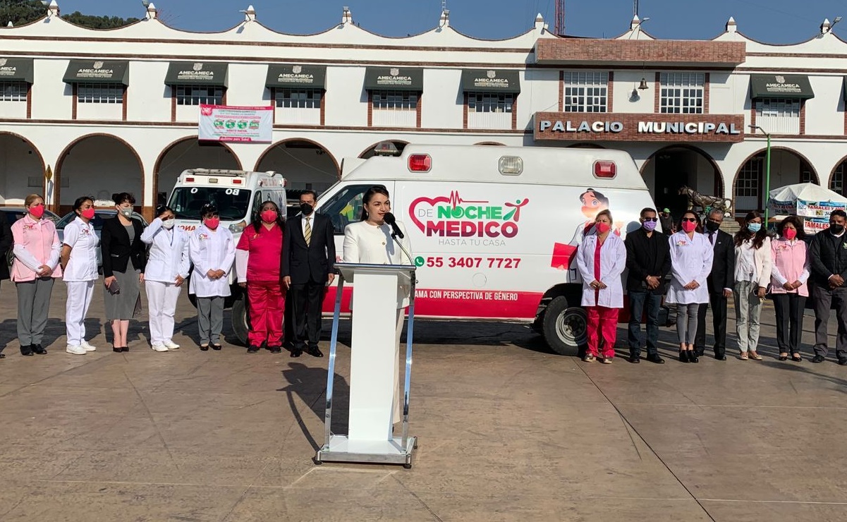 Amecameca pone en marcha “De Noche Médico Hasta Tu Casa”; comunidad contará con medicamento gratuito