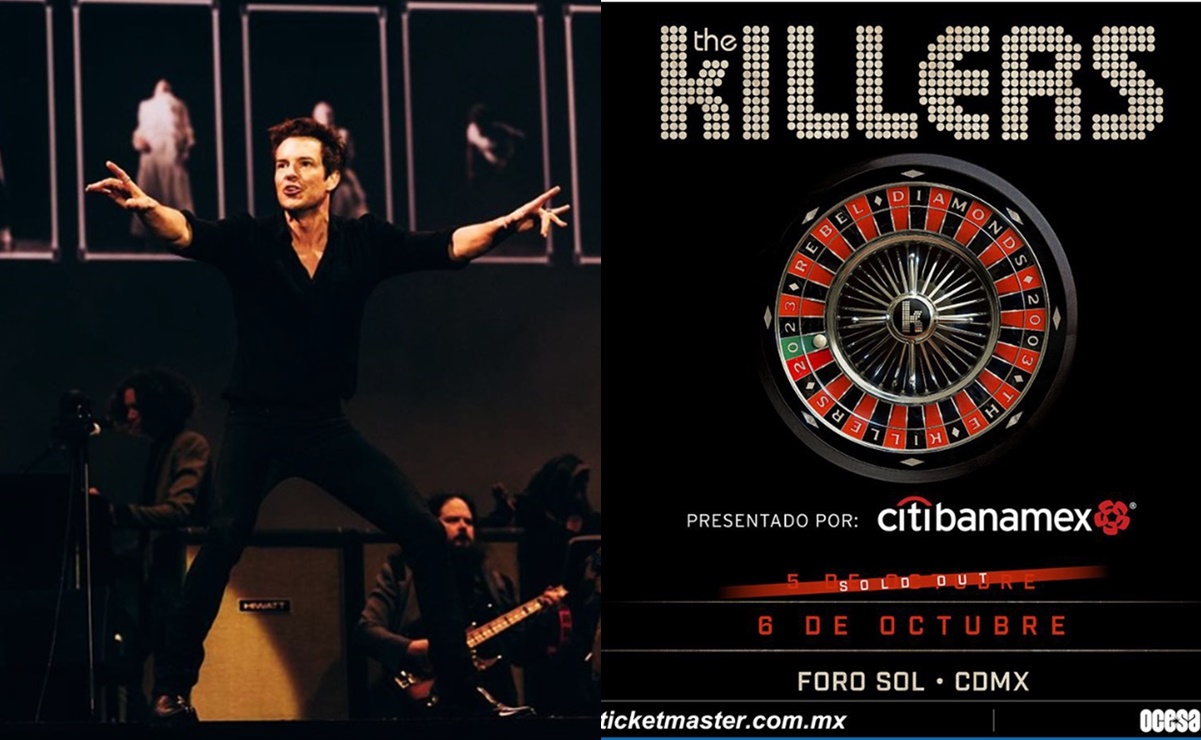 The Killers abre nueva fecha en el Foro Sol