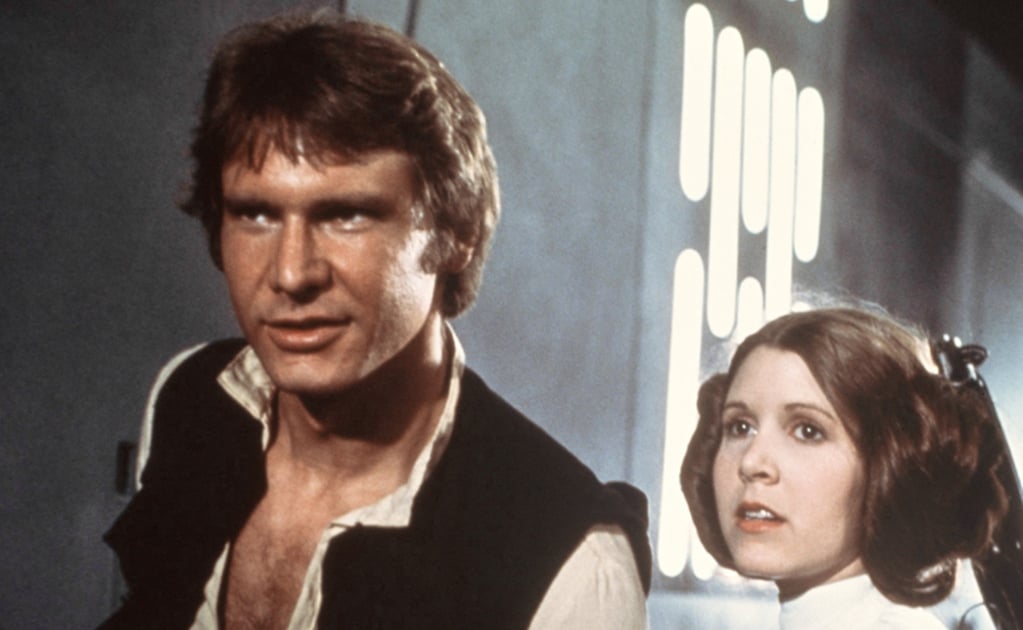 Así fue el primer encuentro de Carrie Fisher y Harrison Ford