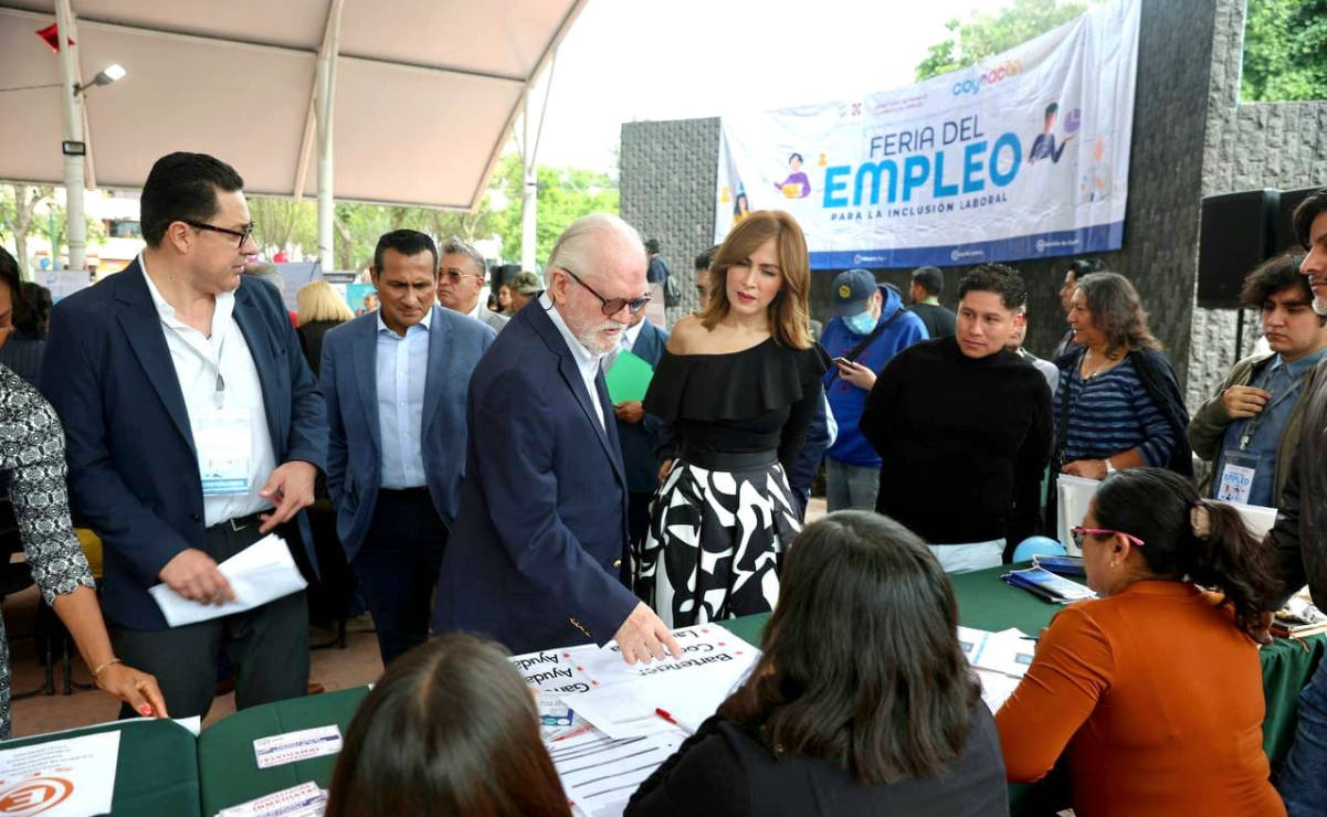 Realizan “Feria del Empleo para la Inclusión Laboral” en Coyoacán; participan más de 100 empresas