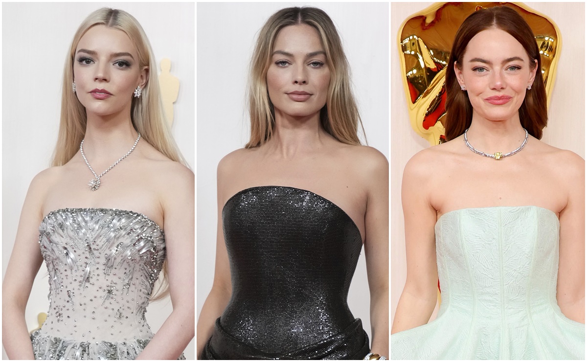 Etéreas y bellas, así se lucieron Anya Taylor- Joy, Margot Robbie y Emma Stone en la alfombra roja de los Óscar