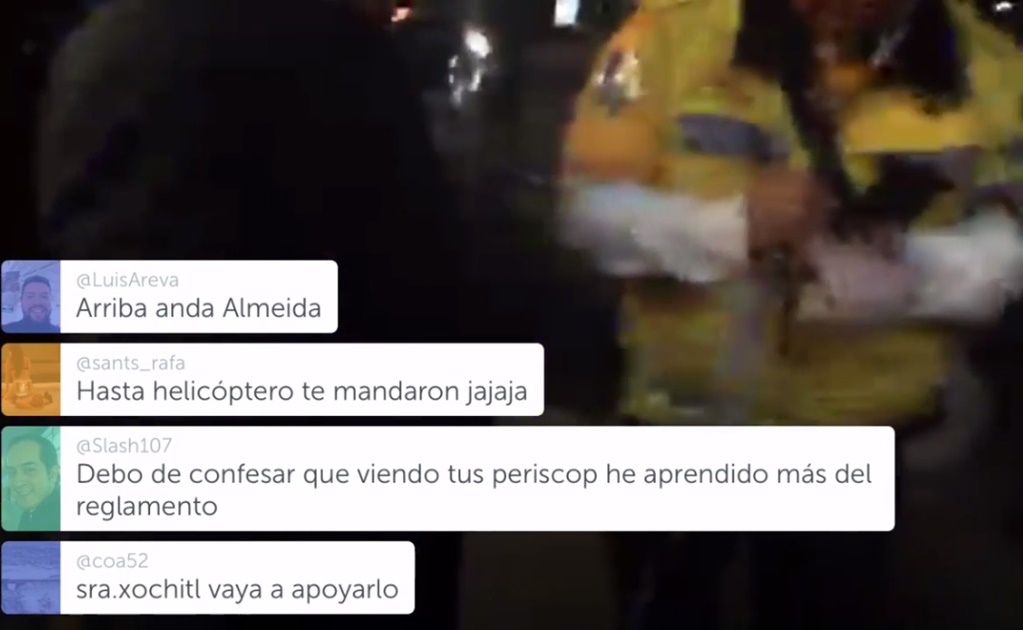 Pide Romo protocolo para uso de Periscope en MH