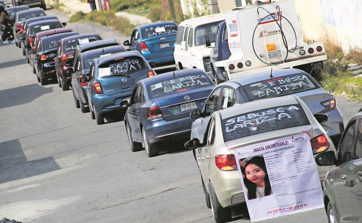 Van en caravana a buscar a Lariza