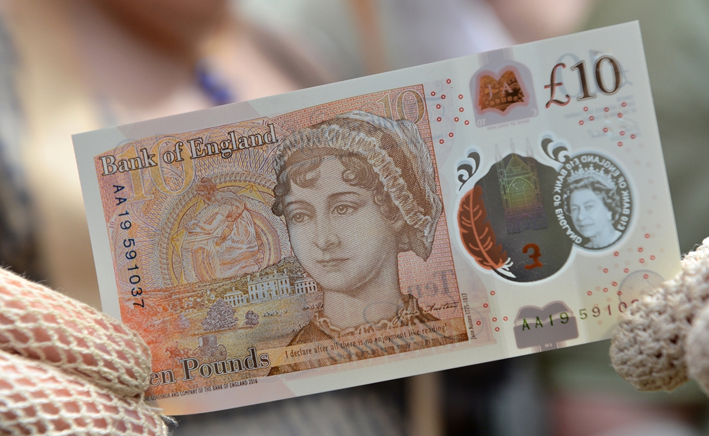 Jane Austen aparece en billete a 200 años de su muerte