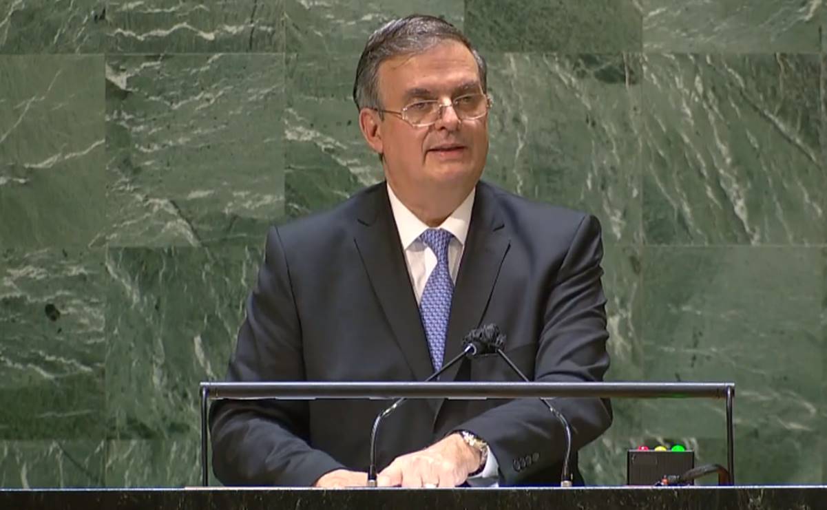 Ebrard llama a levantar embargo a Cuba en Asamblea de la ONU 