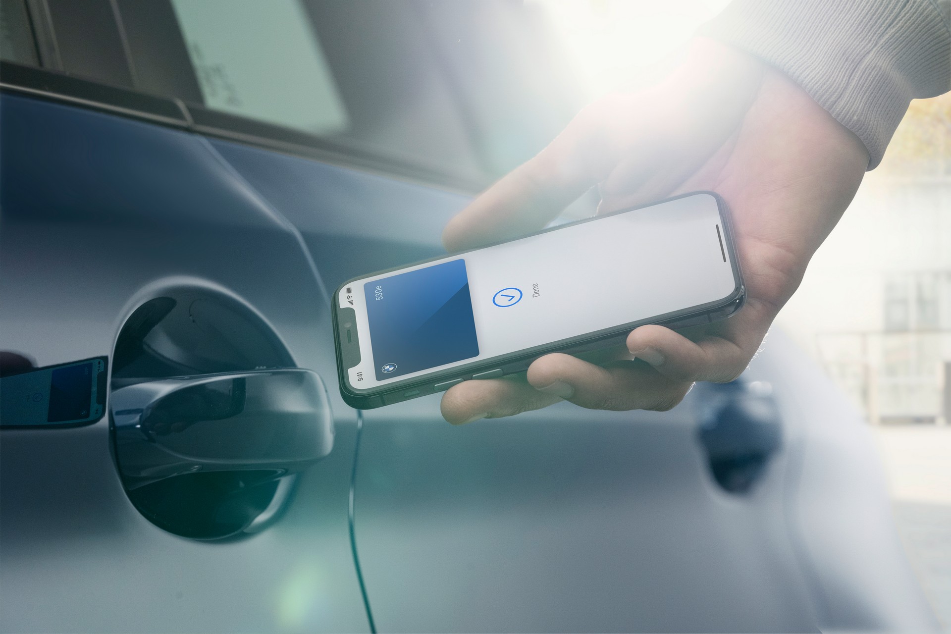 Apple y BMW lanzan llave digital para el celular 