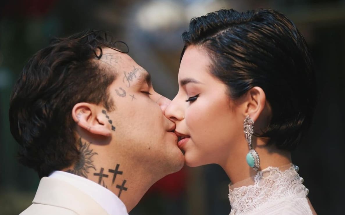 El bonito discurso de Ángela Aguilar en su boda con Christian Nodal