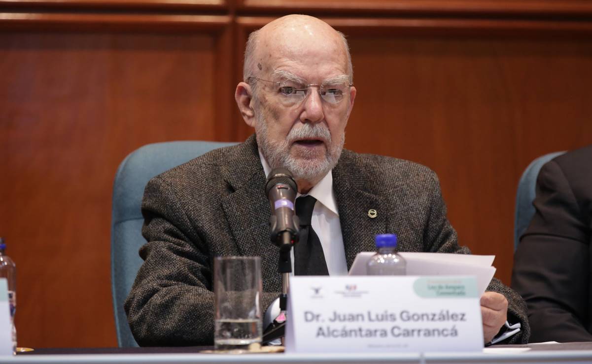Ministro González Alcántara Carrancá advierte por reforma a Ley de Amparo que promueve Morena