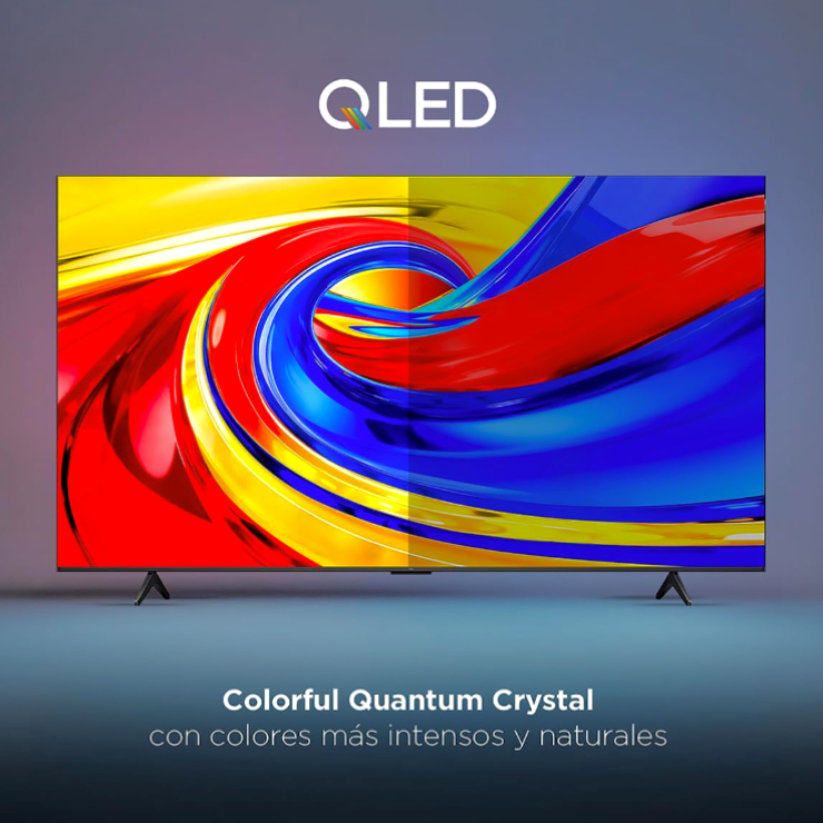 Pantalla TCL Smart TV 75 QLED 4K