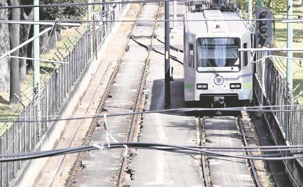 Cerrarán tramo del Tren Ligero por cambios de vía a fines de mayo