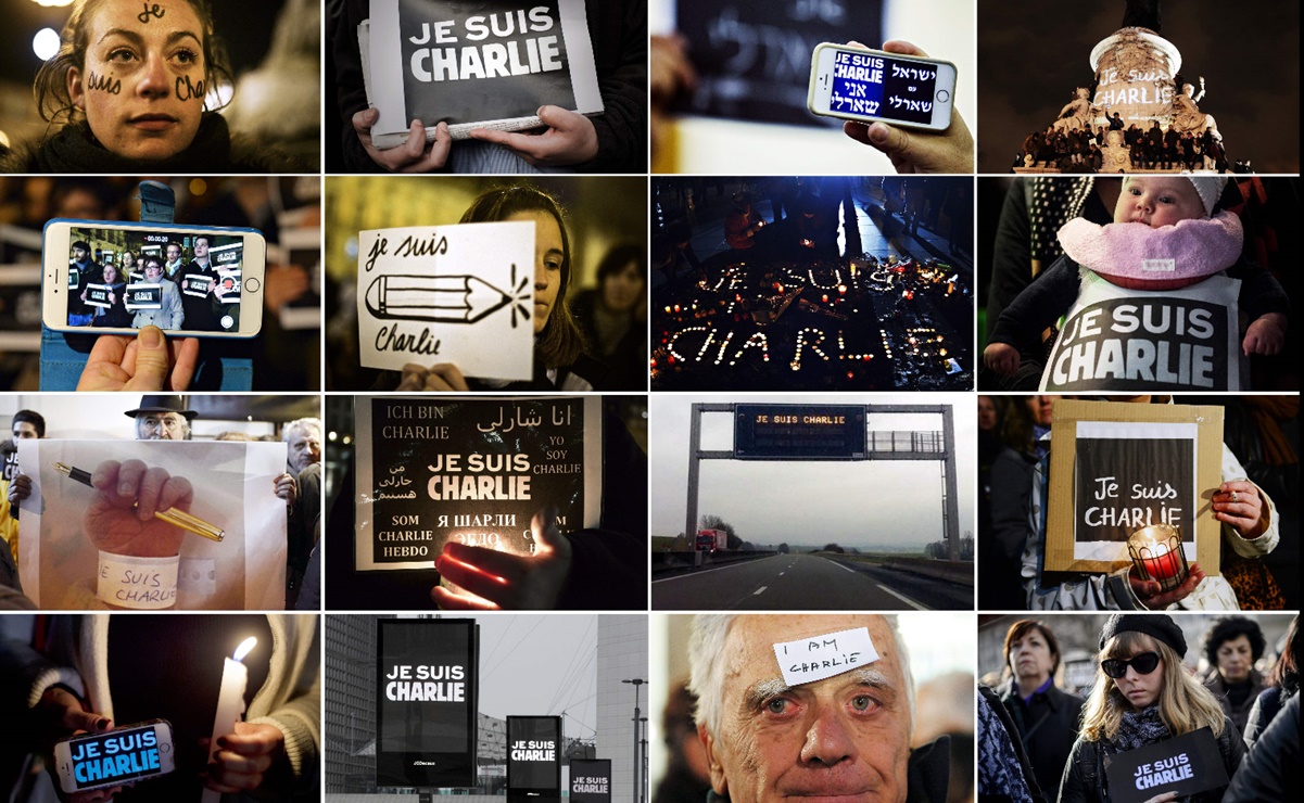 Medios franceses se solidarizan con Charlie Hebdo ante amenazas de grupo yihadista 