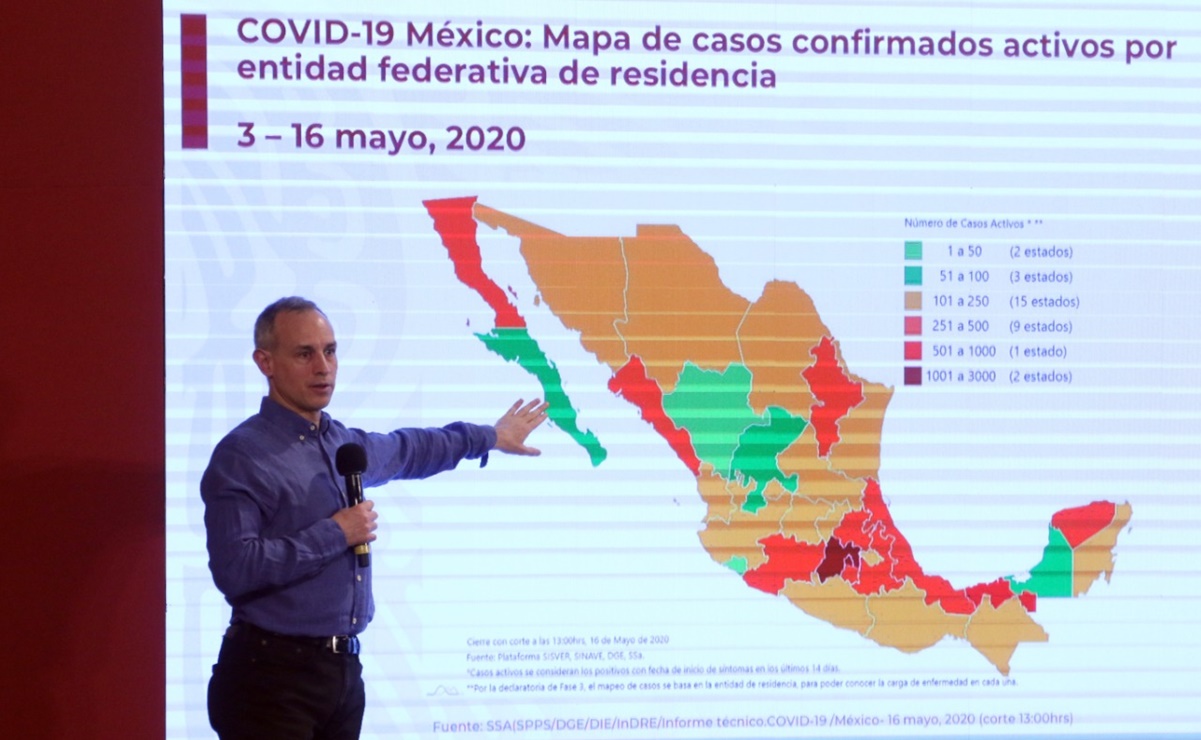 México registra 5 mil 45 muertes por Covid-19 