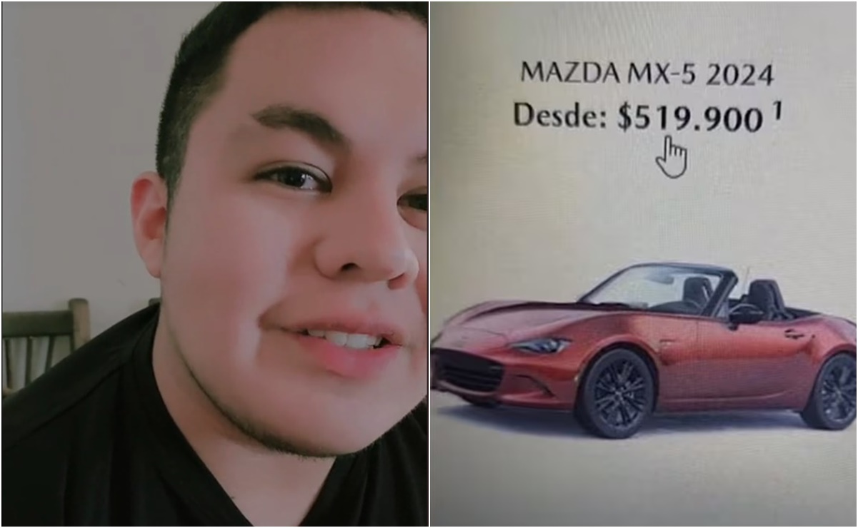 Joven que intentó comprar Mazda a 520 pesos niega alteración de precio: "no tengo nada que temer"