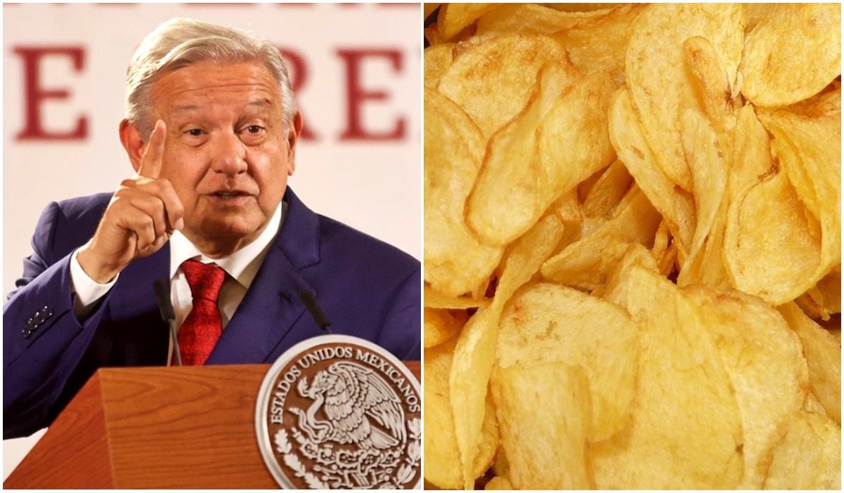 AMLO abre mañanera a cápsulas de Profeco sobre productos; critica precio de papas fritas con “mucho aire”