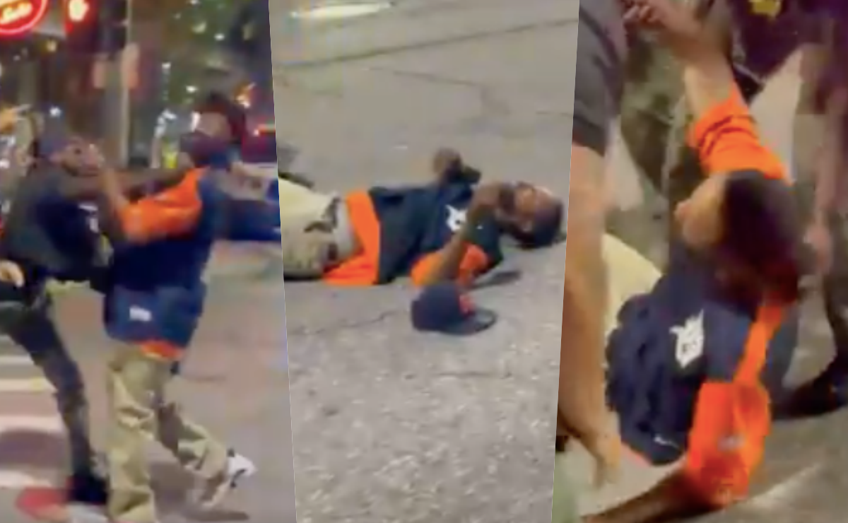 Video. Policía golpea a afroamericano en la cara y lo deja inconsciente