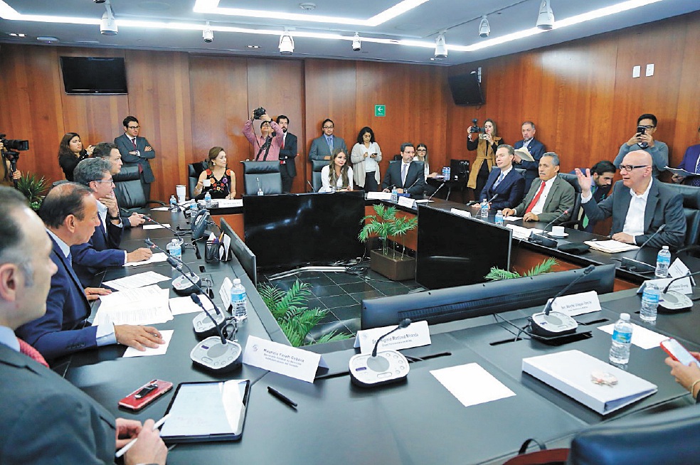 Se incorpora Manuel Velasco a la Junta de Coordinación Política del Senado 