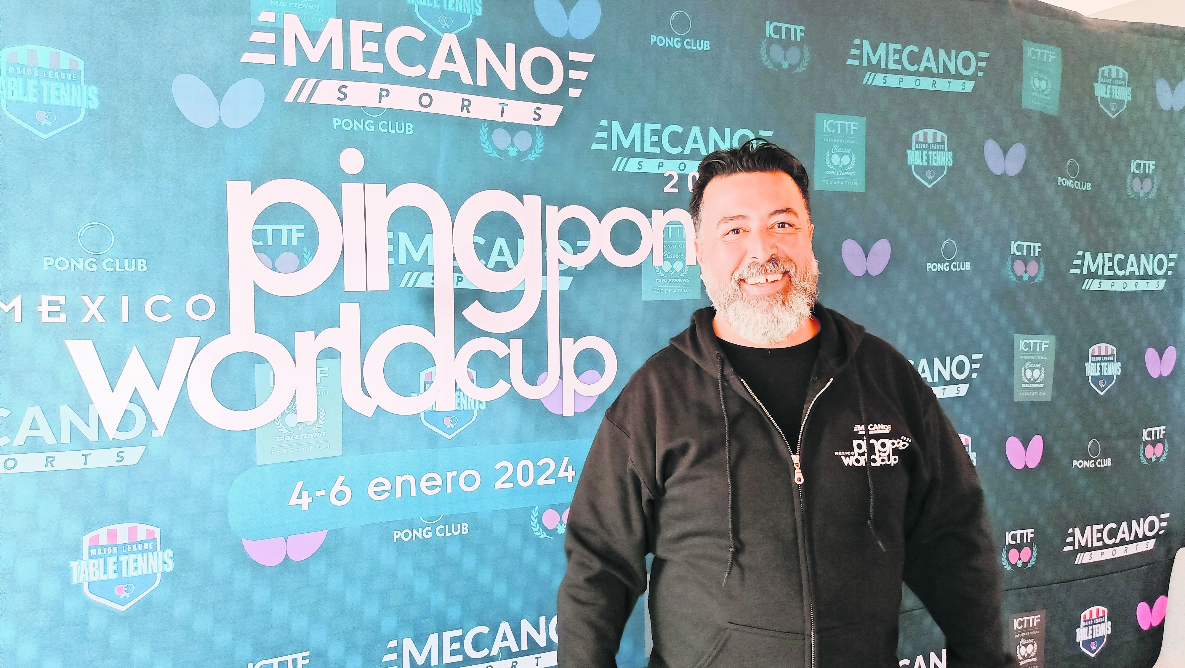 Micky Huidobro, de hacer música a organizar la Copa del Mundo de Ping Pong