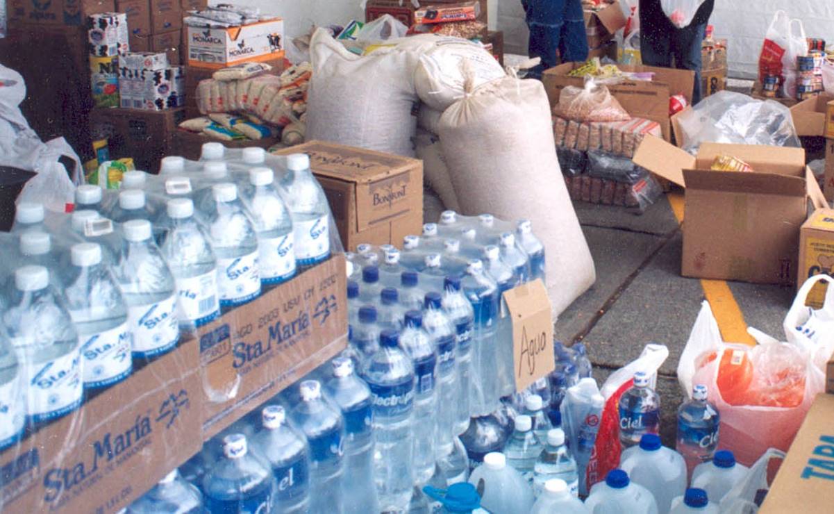 Propone PRI en el Senado crear un Banco Nacional de Alimentos para apoyar a damnificados por desastres naturales