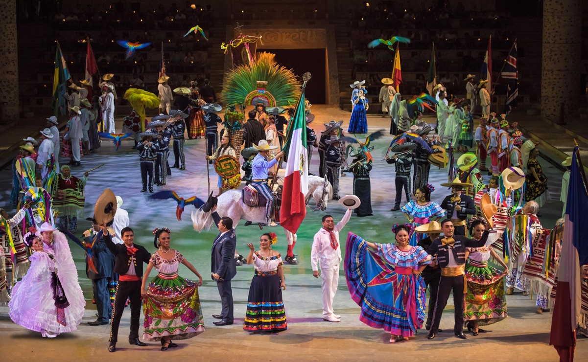 Xcaret transmitirá, por primera vez, su espectáculo nocturno