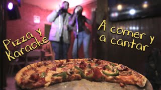 A comer pizza … ¡y a cantar!