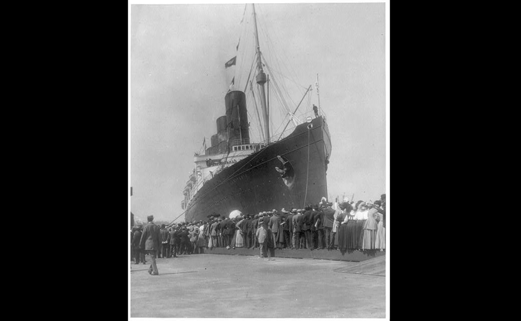 Recuperan el telégrafo del transatlántico "Lusitania"
