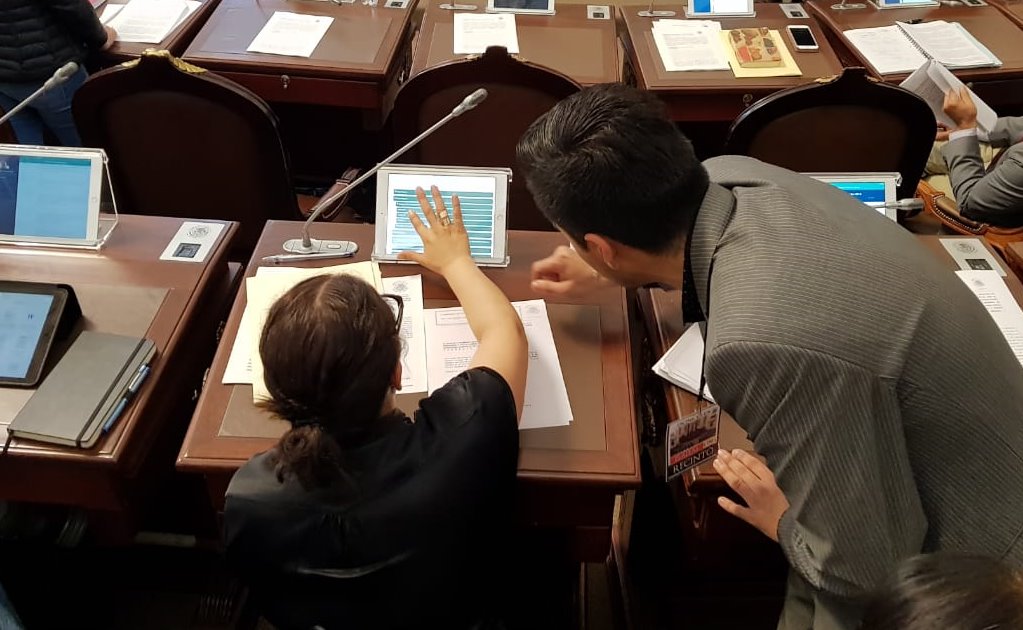 Tablets instaladas en Congreso de CDMX no funcionan, acusa legisladora
