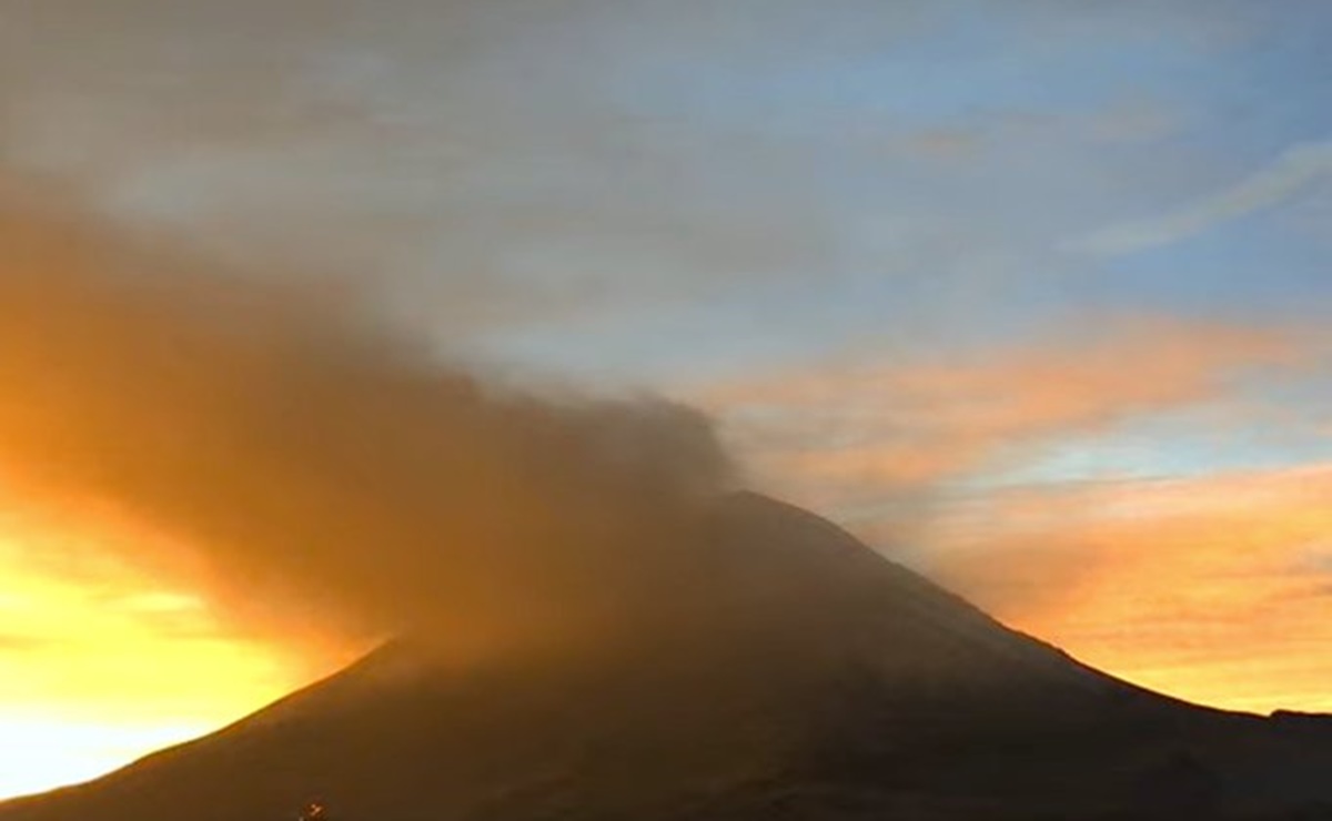 Popocatépetl: Así fue la actividad del volcán al amanecer de hoy 4 de diciembre 