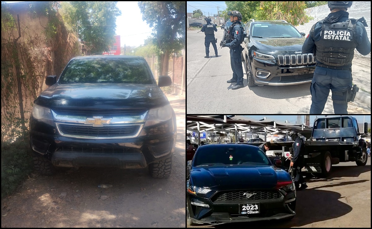 Recuperan en Sinaloa camioneta robada en Estados Unidos; suman 6 vehículos localizados
