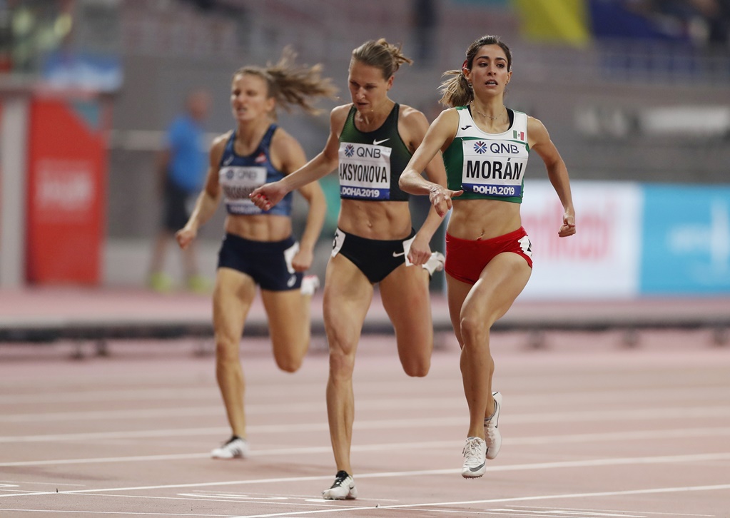 Paola Morán ilusiona al atletismo mexicano en el mundial de Doha